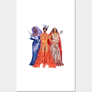 The Three Champion Queens Posters and Art